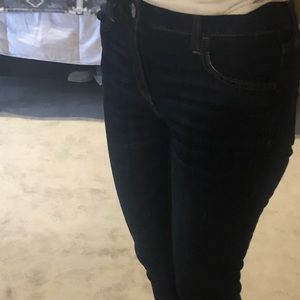 American Eagle size 10 dark stretch denim